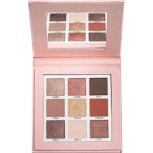 Golden Rose Mıss Beauty Eyeshadow Palette - Nude Addıct (2'li Paket)