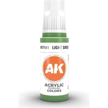 Ak Interactive 11141, 17 Ml. 3gen Light Green Maket Boyası