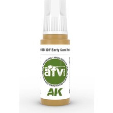 Ak Interactive 11354, 17 Ml. 3gen Idf Early Sand Yellow Afv Maket Boyası