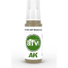 Ak Interactive 11352, 17 Ml. 3gen Idf Modern Grey Afv Maket Boyası