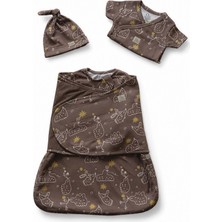Qundaq Yenidoğan Kundak Seti – Kalça Dostu Little Bird Tale Desen