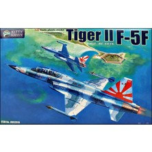 1/32 F-5f (Tiger Iı) Savaş Uçağı ve 2 Resin Figür Maketi, Kitty Hawk 32019