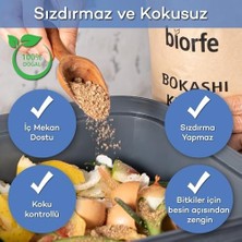 Canarino Bokashi Kepeği 1 Kg, Iç ve Dış Mekan Kompost Kovaları Için Hızlı ve Kolay Kompost Başlatıcı