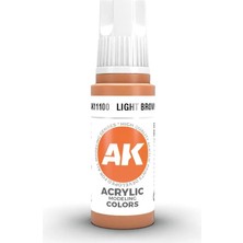 Ak Interactive 11100, 17 Ml. 3gen Light Brown Maket Boyası