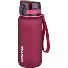 Canarino Uzspace Kilitli Kapak 650 ml Kırılmaz Kırmızı Tritan Matara
