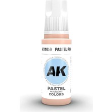 Ak Interactive 11059, 17 Ml. 3gen Pastel Pink Maket Boyası