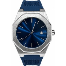 Aybars Erkek Kol Saati, Plastik Kordon, Lacivert Kadran Quartz Analog Bilek Saati
