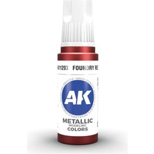 Ak Interactive 11203, 17 Ml. 3gen Foundry Red Maket Boyası