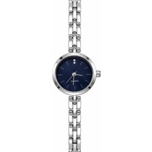 Aybars Kadın Kol Saati, Çelik Kordon, Lacivert Kadran Quartz Analog Bilek Saati
