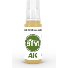 Ak Interactive 11320, 17 Ml. 3gen Ral 7028 Dunkelgelb (Variant) Afv Maket Boyası