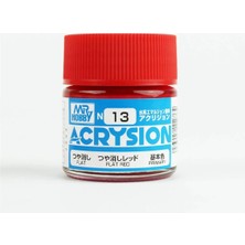 Mr. Hobby Mr.hobby N-013, 10 Ml. Flat Red Acrysion Maket Boyası