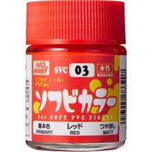 Mr. Hobby Mr.hobby Svc-03, 18 Ml. Soft Vinyl Color Red Aqueous Maket Boyası