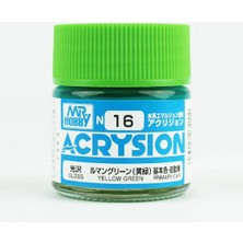 Mr. Hobby Mr.hobby N-016, 10 Ml. Yellow Green Acrysion Maket Boyası