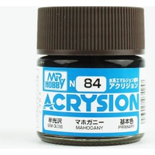 Mr. Hobby Mr.hobby N-084, 10 Ml. Mahogany Acrysion Maket Boyası