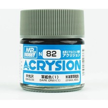 Mr. Hobby Mr.hobby N-082, 10 Ml. Dark Gray 1 Acrysion Maket Boyası