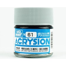Mr. Hobby Mr.hobby N-061, 10 Ml. Ijn Gray Mitsubishi Acrysion Maket Boyası