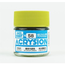 Mr. Hobby Mr.hobby N-058, 10 Ml. Interior Green Acrysion Maket Boyası