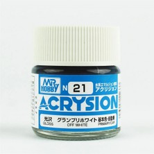 Mr. Hobby Mr.hobby N-021, 10 Ml. Off White Acrysion Maket Boyası