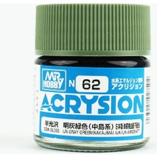 Mr. Hobby Mr.hobby N-062, 10 Ml. Ijn Gray Green Nakajima Acrysion Maket Boyası