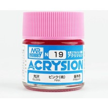 Mr. Hobby Mr.hobby N-019, 10 Ml. Pink Acrysion Maket Boyası
