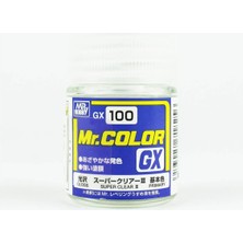 Mr. Hobby Mr.hobby GX-100, 18 Ml. Super Clear Iıı Mr.color Maket Boyası