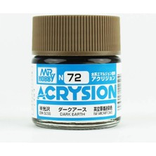 Mr. Hobby Mr.hobby N-072, 10 Ml. Dark Earth Acrysion Maket Boyası
