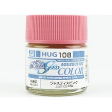 Mr. Hobby Mr.hobby HUG-108, 10 Ml. Justice Pink Aqueous Gundam Maket Boyası