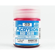 Mr. Hobby Mr.hobby Bn-03, 18 Ml. Base Red Acrysion Maket Boyası