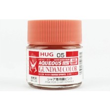 Mr. Hobby Mr.hobby Hug-05, 10 Ml. Pink For Char Aznable Aqueous Gundam Maket Boyası