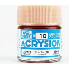 Mr. Hobby Mr.hobby N-010, 10 Ml. Copper Acrysion Maket Boyası