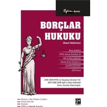 Gazi Kitabevi Reform Serisi Borçlar Hukuku