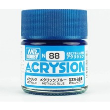 Mr. Hobby Mr.hobby N-088, 10 Ml. Metallic Blue Acrysion Maket Boyası