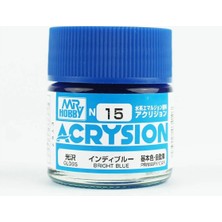 Mr. Hobby Mr.hobby N-015, 10 Ml. Bright Blue Acrysion Maket Boyası