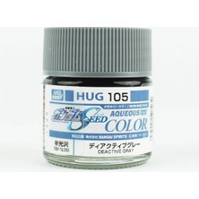 Mr. Hobby Mr.hobby HUG-105, 10 Ml. Deactive Grey Aqueous Gundam Maket Boyası