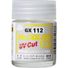 Mr. Hobby Mr.hobby GX-112, 18 Ml. Gloss, Super Clear Iıı Uv Cut Mr. Clear Maket Boyası