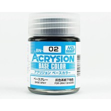 Mr. Hobby Mr.hobby Bn-02, 18 Ml. Base Grey Acrysion Maket Boyası