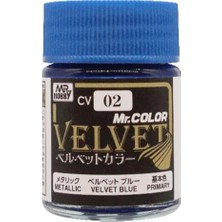 Mr. Hobby Mr.hobby Cv-02, 18 Ml. Blue, Mr.color Velvet Serisi Maket Boyası