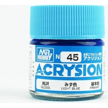Mr. Hobby Mr.hobby N-045, 10 Ml. Light Blue Acrysion Maket Boyası