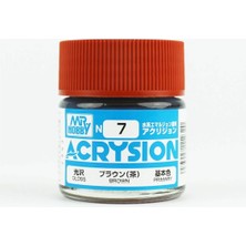Mr. Hobby Mr.hobby N-007, 10 Ml. Brown Acrysion Maket Boyası