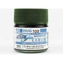 Mr. Hobby Mr.hobby HUG-102, 10 Ml. Launcher Strike Green Aqueous Gundam Maket Boyası