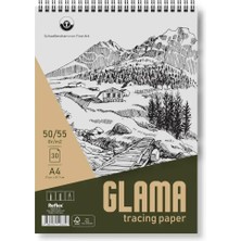 Schoellershammer Glama Tracing Paper Aydinger Eskiz Defteri 50-55 gr A4 30 Yaprak
