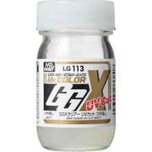Mr. Hobby Mr.hobby LG-113, 60 Ml. Ggx (Double G) Clear Uv Cut Matt Mr.color Akrlik Resin Maket Boyası