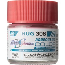 Mr. Hobby Mr.hobby HUG-306, 10 Ml. Infinity Justice Type.ıı Pink Aqueous Gundam Maket Boyası
