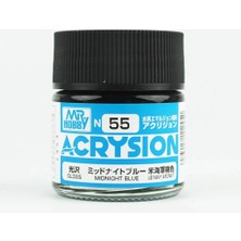 Mr. Hobby Mr.hobby N-055, 10 Ml. Midnight Blue Acrysion Maket Boyası