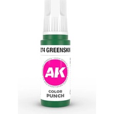 Ak Interactive 11274, 17 Ml. 3gen Yeşilderili Yumruğu Ultra Pigmentli Maket Boyası