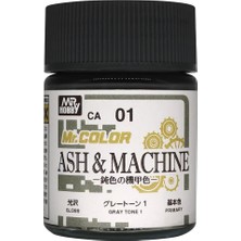 Mr. Hobby Mr.hobby Ca-01, 18 Ml. Ash & Machıne Gray Tone 1 Mr.color Maket Boyası