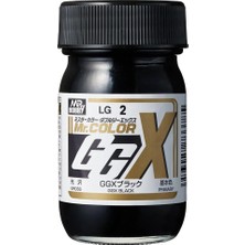 Mr. Hobby Mr.hobby LG-002, 60 Ml. Ggx (Double G) Black Mr.color Akrlik Resin Maket Boyası