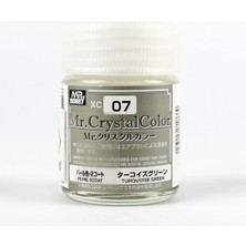Mr. Hobby Mr.hobby Xc-07, 18 Ml. Turquoise Green Mr.crystal Color Maket Boyası