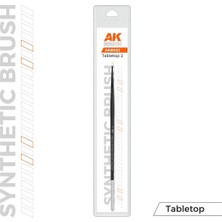 Ak Interactive AKB022 No.2 Tabletop Sentetik Maket Boyama Fırçası