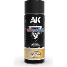 Ak Interactive 1052, 400 Ml. Altın Zırh Spreyi